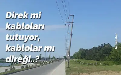 Direk Mi Kabloları Tutuyor, Kablolar Mı Direği