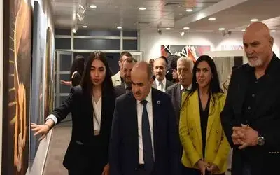Öğrencilerden mezuniyet sergisi
