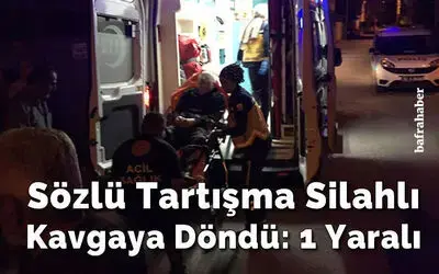 Önce alkol aldılar, sonra kavga ettiler: 1 yaralı