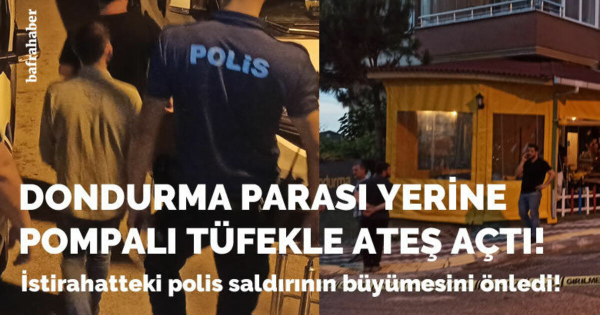 Dondurma parası yerine pompalı tüfekle ateş açtı!