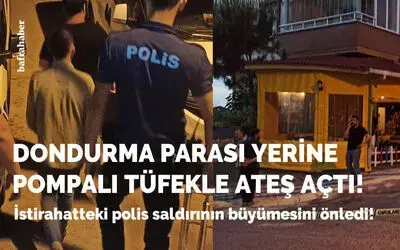 Dondurma parası yerine pompalı tüfekle ateş açtı!