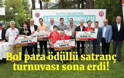 Bol Para Ödüllü Satranç Turnuvası Sona Erdi! 