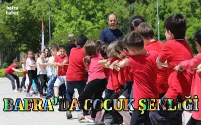 Bafra’da Çocuk Festivali