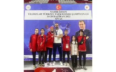 Elif Alış, Yıldızlar Türkiye Tekvando Şampiyonası’nda 3. oldu
