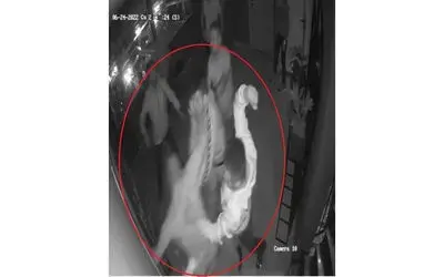 Meyhanede başlayıp kafede devam eden saldırı anı kamerada
