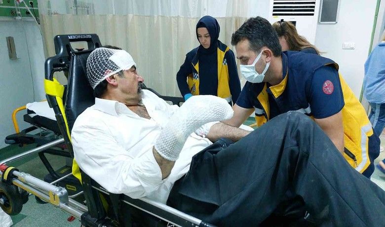 Samsun’da tüpün parlamasıyla alevleriçinde kalan şahıs yaralandı - Samsun’da gaz kaçıran ocağı yakmak isterken gazın parlamasıyla alevler içinde kalan şahıs yanarak hastanelik oldu.