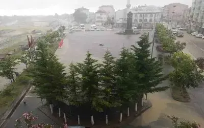 Yakakent ve Alaçam’a 80 kilodan fazla yağış düştü