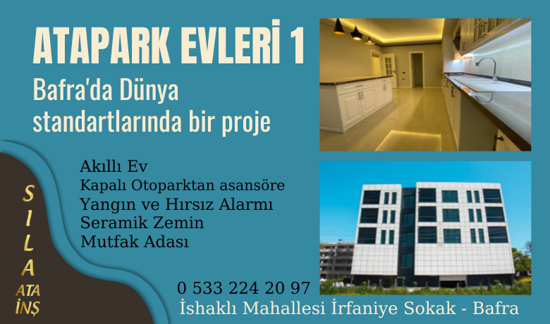 Atapark Evleri Satışa Sunuldu