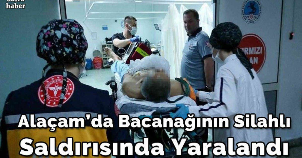 Bacanağının silahlı saldırısında yaralandı