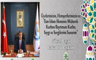 Göksel Başar’ın Kurban Bayramı Kutlaması