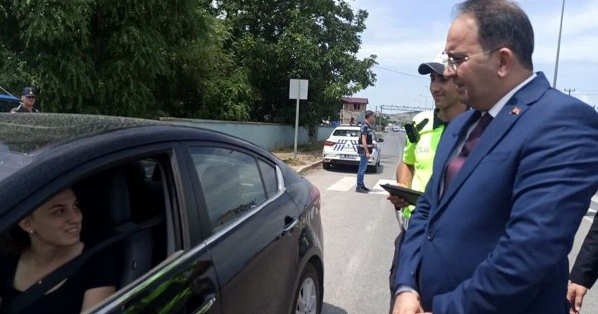 Bayramda yol denetimi
