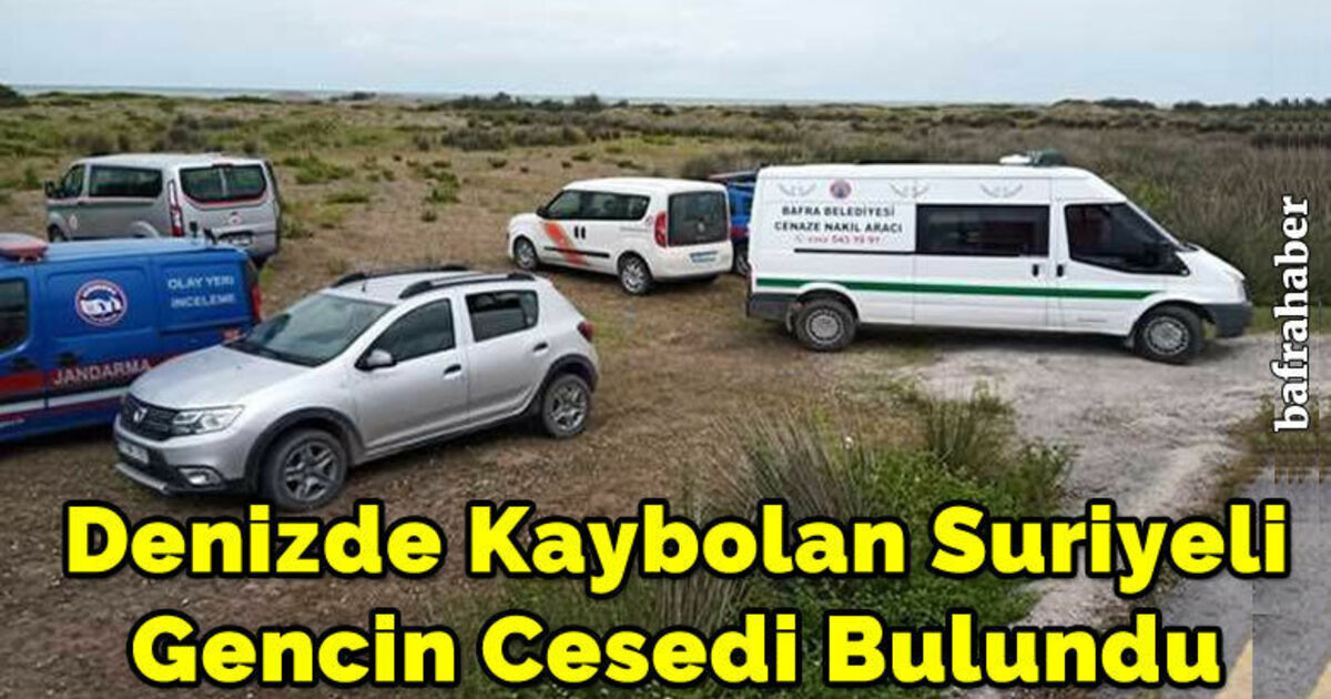 Denizde kaybolan Suriyeli gencin cesedi bulundu