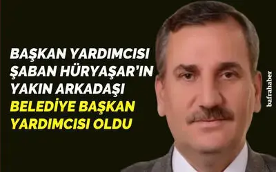 Bafra Belediyesine Yeni Başkan Yardımcısı