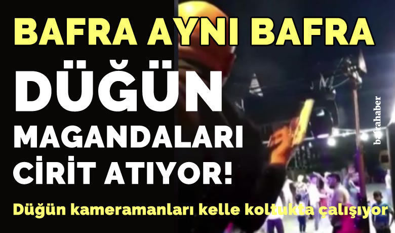 Bafra’da Düğün Magandaları Cirit Atıyor!