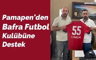 Pamapen’den Bafra Futbol’a Destek