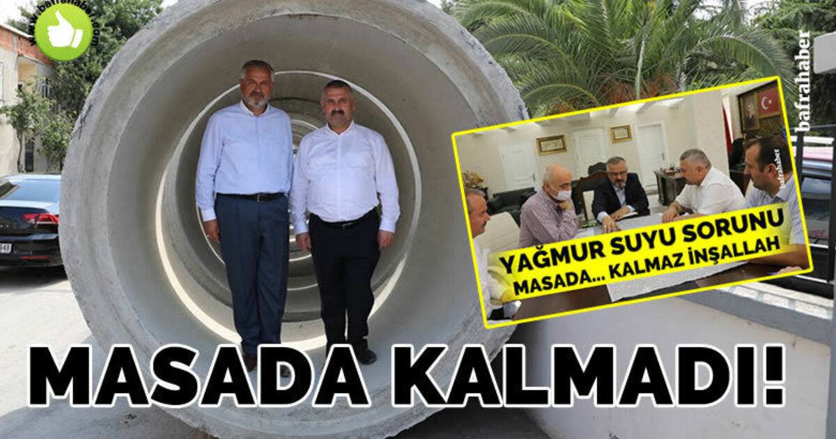 Bafra iki sorunundan dev yatırımla kurtuluyor