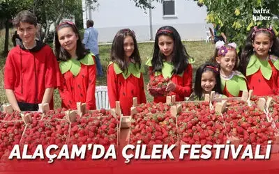 Alaçam'da çiçek festivali