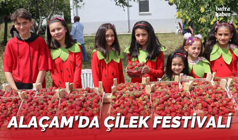 Alaçam'da çiçek festivali
