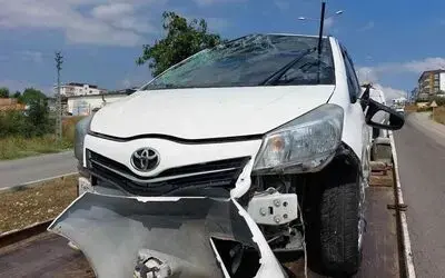 Samsun’da trafik kazası: 2 yaralı
