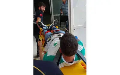 Samsun’da motosiklet kazası: 2 yaralı

