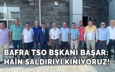 Bafra Tso: Hain Saldırıyı Kınıyoruz!