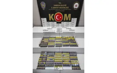 Samsun’da 1128 paket kaçak sigara ele geçirildi
