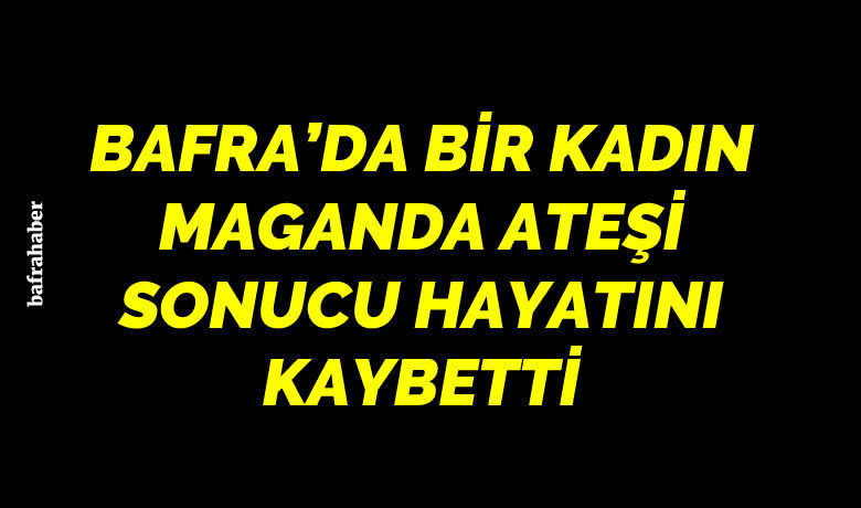 Bafra’da Bir Kadın Maganda Ateşi Sonucu Öldü - Samsun’un Bafra ilçesinde bir kadın yorgun merminin başına düşmesi sonucu hayatını kaybetti. 