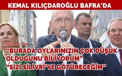 Kılıçdaroğlu’ndan Bafra'da Chp'li Gençlere Silivri Şakası! 