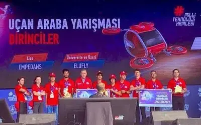 Samsun’daki lise ve ortaokul takımları TEKNOFEST’te 9 ödül kazandı
