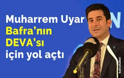 Muharrem Uyar Bafra’nın Deva’sı İçin Yol Açtı