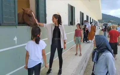 Atlı Spor Tesisleri’ne 8 ayda 37 bin ziyaretçi

