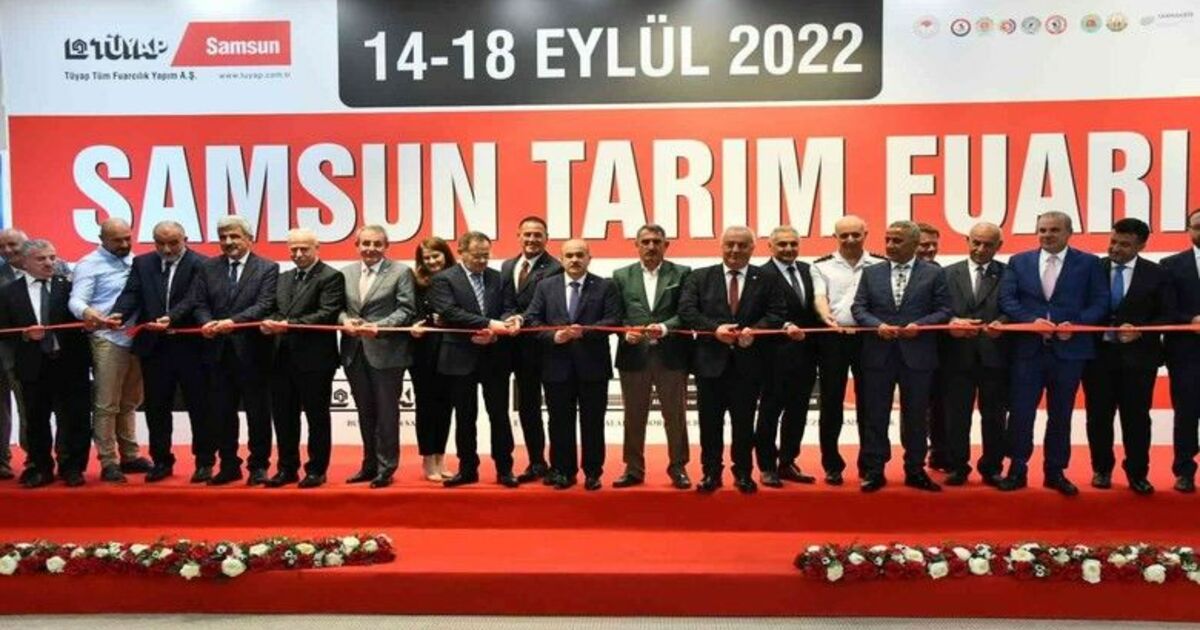 Samsun 7. Tarım Fuarı açıldı

