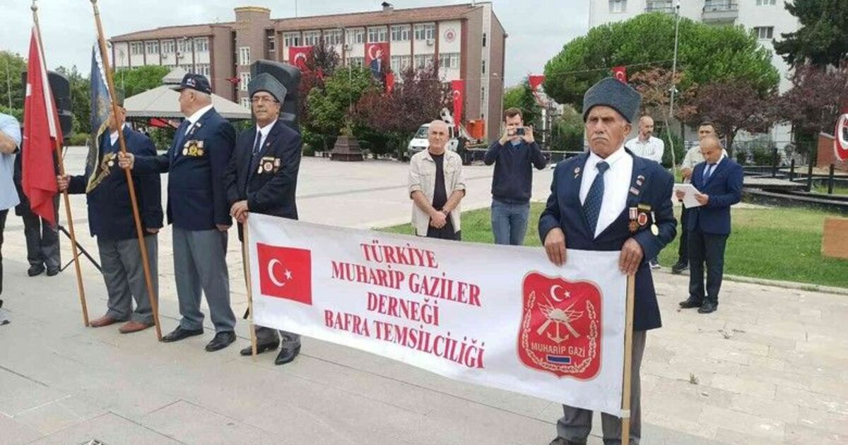 Bafra’da Gaziler Günü kutlandı