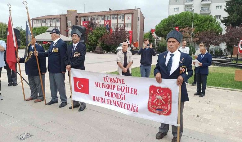 Bafra’da Gaziler Günü kutlandı - Samsun’un Bafra ilçesinde Gaziler Günü törenle kutlandı.