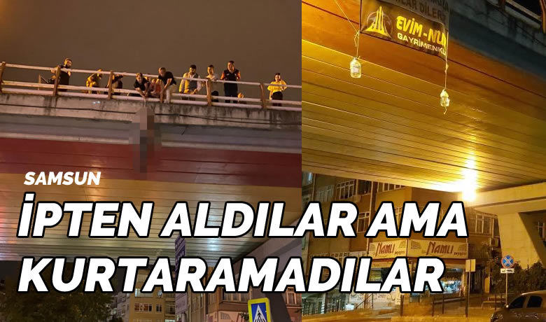 Samsun’da intihar: İptenaldılar ama kurtaramadılar - Samsun’da köprüye kendini asan özel güvenlik görevlisi, vatandaşlar tarafından kurtarılarak kaldırıldığı hastanede hayatını kaybetti.