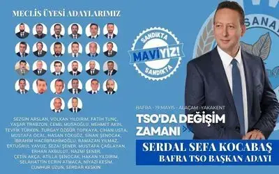 Serdal Sefa Kocabaş: Bafra Tso Ortak Akıl İle Yönetilecek