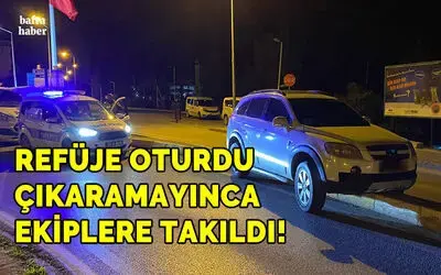 Direksiyon Hakimiyetini Kaybeden Alkolü Sürücü Orta Refüje Çıktı