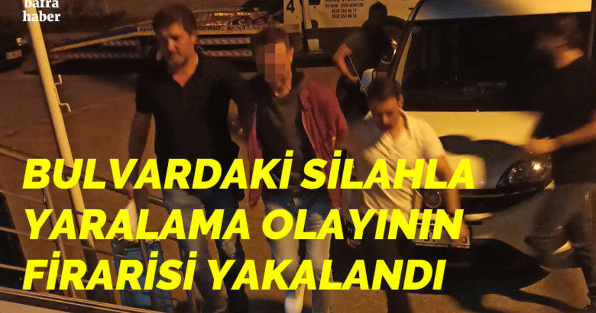 Bulvar'daki Silahla yaralama olayının firarisi yakalandı