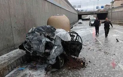 Samsun’da arıza yapan otomobile tır çarptı: 2 kişi yanarak hayatını kaybetti
