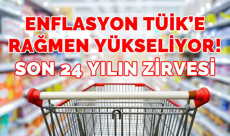 Enflasyon Rakamları Açıklandı - TÜİK'e göre eylülde tüketici fiyatları aylık yüzde 3,08, yıllık yüzde 83,45 arttı. ENAG'a göre ise artış aylık yüzde 5,30, yıllık yüzde 186,27 oldu.