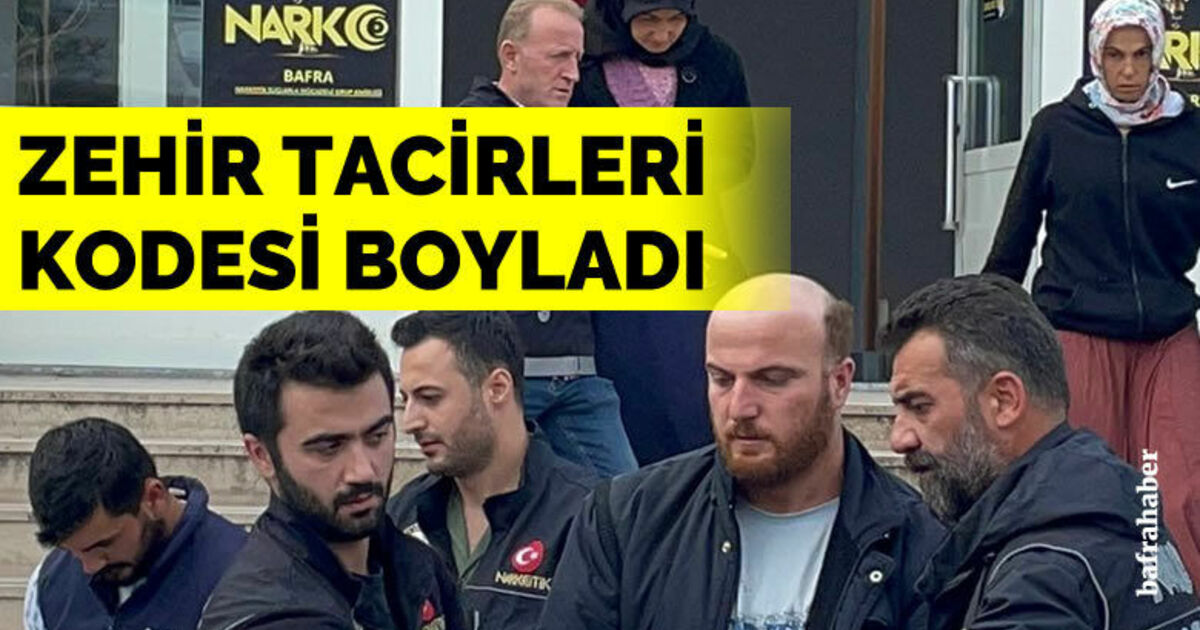 Bafra’daki uyuşturucu operasyonuna 4 tutuklama