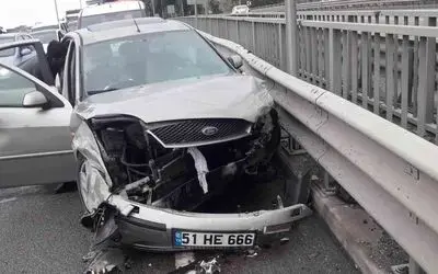 Samsun’da trafik kazası: 2 yaralı
