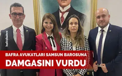 Bafra Avukatları Samsun Barosuna Damgasını Vurdu 
