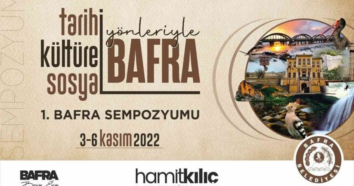 Bafra’da sempozyum hazırlığı