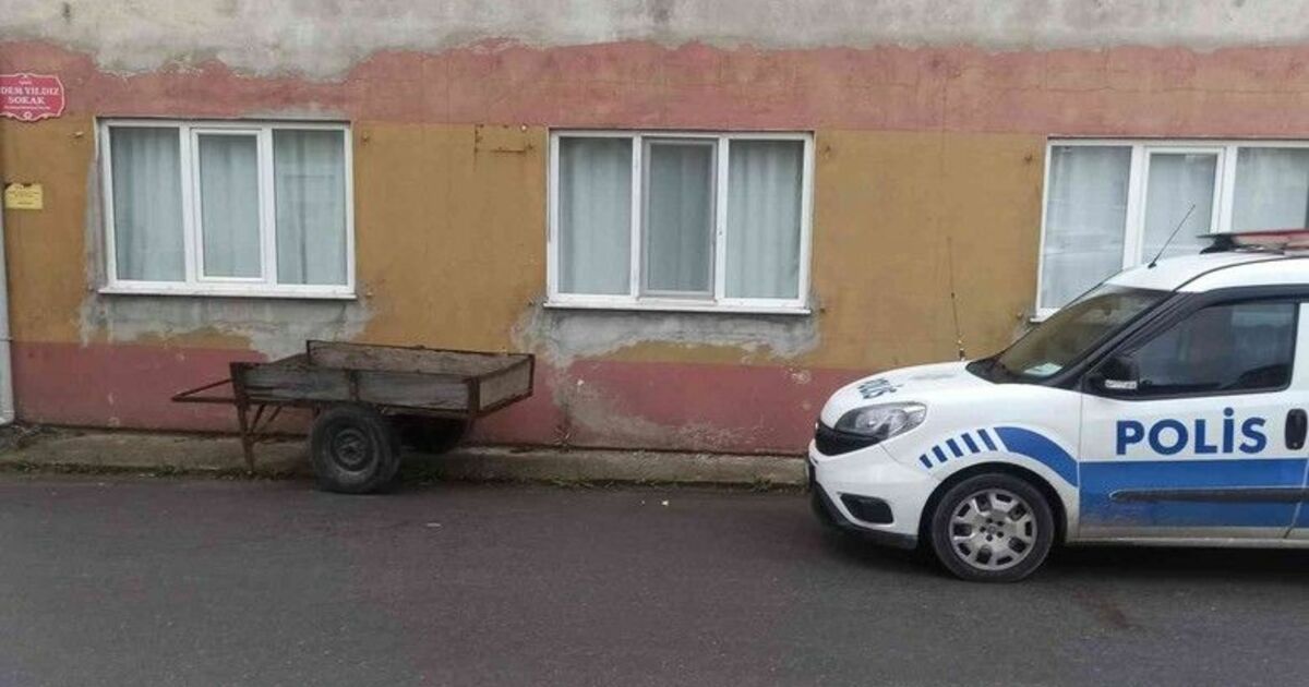 Çalınan hamal arabası terk edilmiş halde bulundu