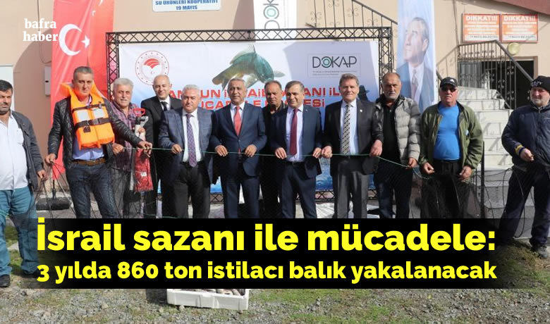 İsrail sazanı ile mücadele: 3yılda 860 ton istilacı balık yakalanacak