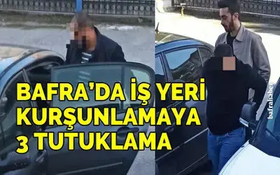 İş yeri kurşunlamaya 3 tutuklama