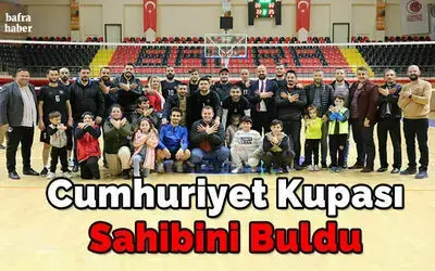 Cumhuriyet Kupası Sahibini Buldu