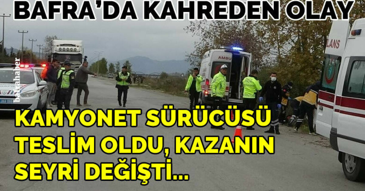 2 öğrencinin öldüğü kazaya karışan kamyonet sürücüsü teslim oldu