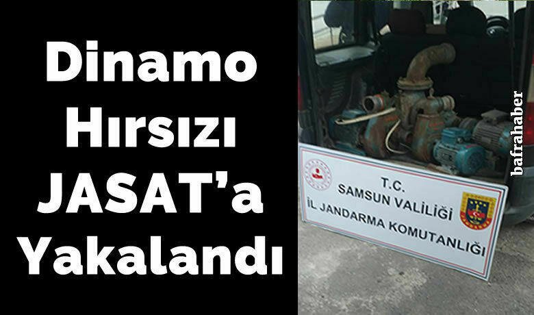 Dinamo Hırsızı Jasat'a Yakalandı